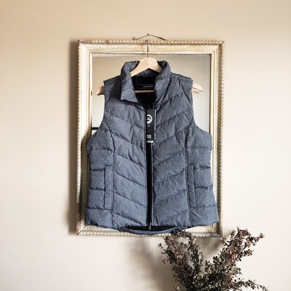 Lands' End Jackets & Blazers - Land’s End Feather Down Vest